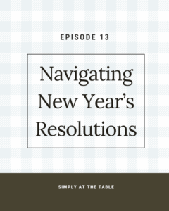 Navigating new year's resolutions