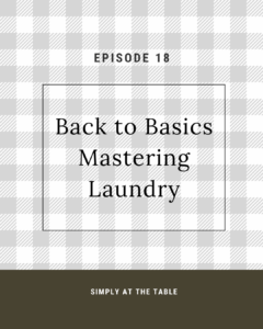 back to basics | mastering laundry