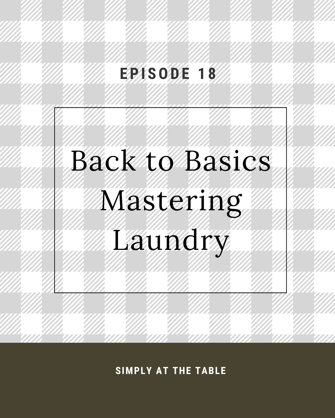 back to basics | mastering laundry 